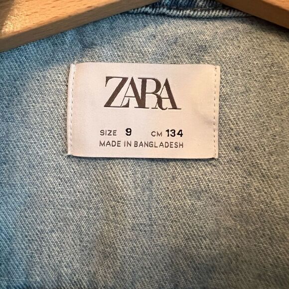 Zara gender neutral distressed denim jacket - Picture 5 of 5